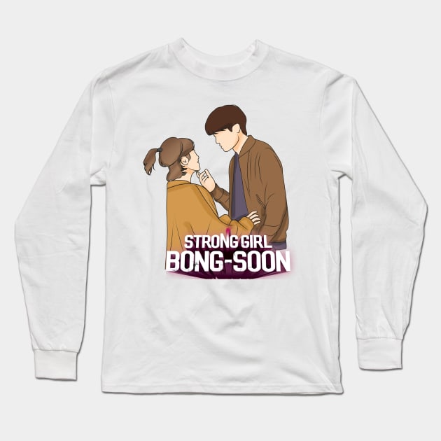 STRONG GIRL BONG -SOON Long Sleeve T-Shirt by ArtByAzizah